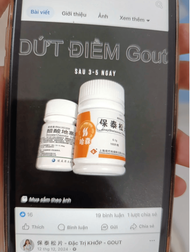 Bộ Y tế cảnh báo: Tuyệt đối không mua, bán, sử dụng thuốc chứa hoạt chất cấm Phenylbutazone