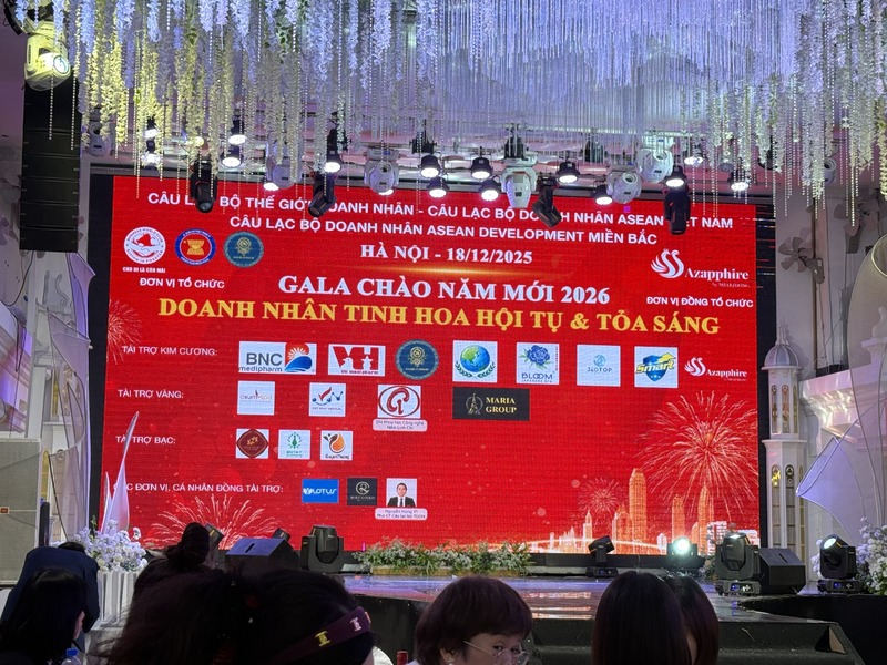 BNC Medipharm chia sẻ cùng Doanh Nhân trong đêm GALA CHÀO NĂM MỚI 2026