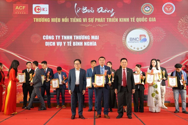 BNC Medipharm tự hào ghi dấu ấn thương hiệu Việt trên hành trình phát triển kinh tế quốc gia