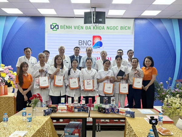 Hội thảo hợp tác chiến lược giữa BNC Medipharm và Bệnh viện Ngọc Bích, Nam Định: Nâng tầm chất lượng sản phẩm chăm sóc sức khỏe